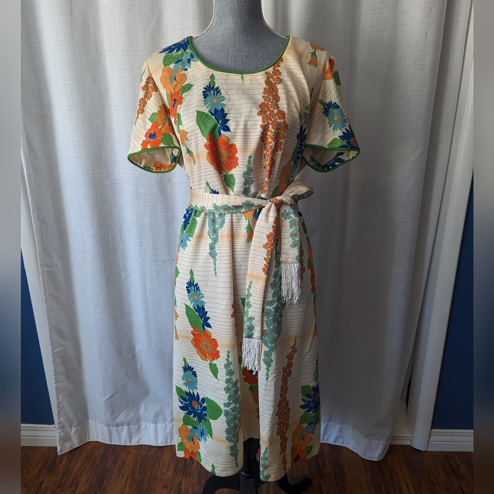 Vintage floral dress